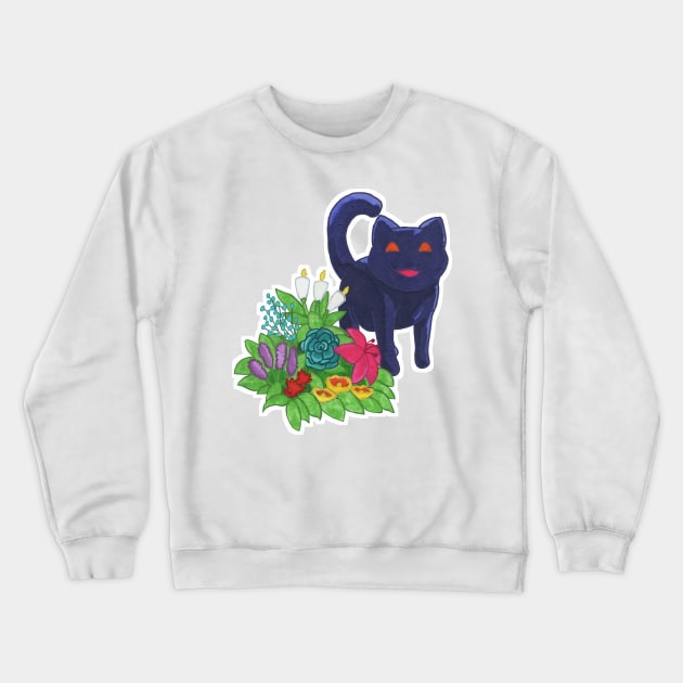 Spring Cat Crewneck Sweatshirt by Addictive Wear